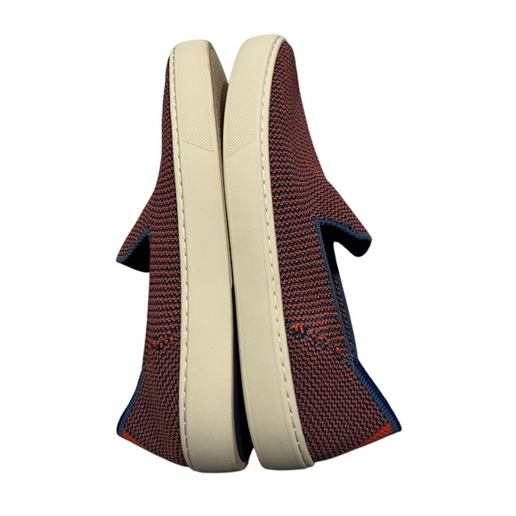 Rothy's Tangerine Triple Stitch Slip on Sneaker Retired Shoes, Sz 9 - Picture 7 of 12